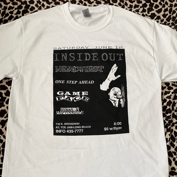 Inside Out Vintage Flyer T-Shirt - Picture 1 of 2